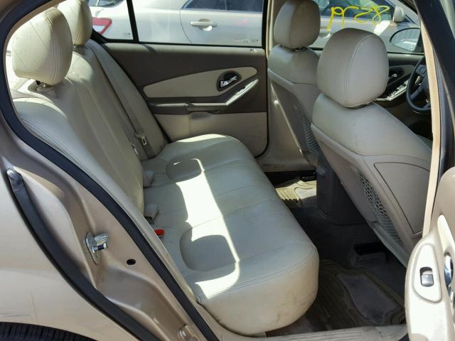 1G1ZT54835F288394 - 2005 CHEVROLET MALIBU LS Qızıl foto 6