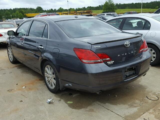 4T1BK36B39U345697 - 2009 TOYOTA AVALON XL GRAY photo 3