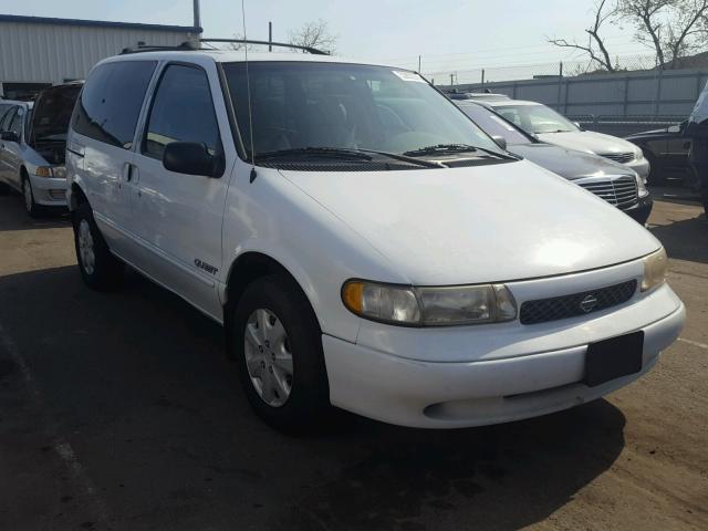 4N2ZN1116WD823357 - 1998 NISSAN QUEST XE WHITE photo 1