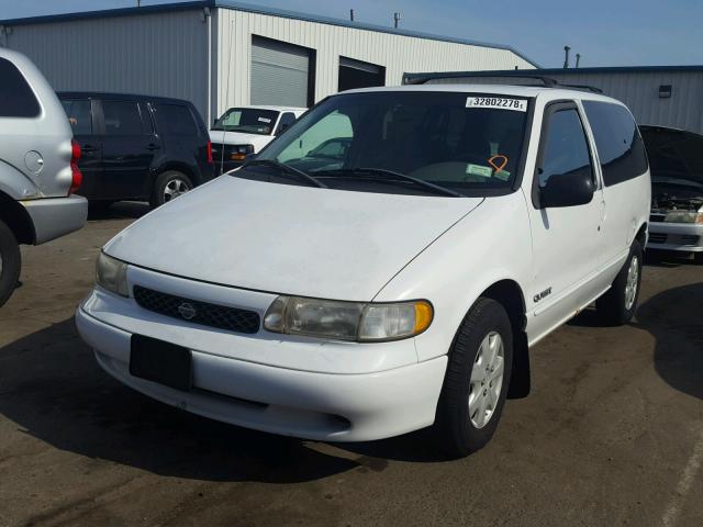 4N2ZN1116WD823357 - 1998 NISSAN QUEST XE WHITE photo 2