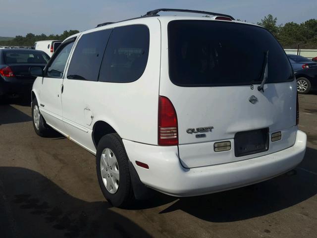 4N2ZN1116WD823357 - 1998 NISSAN QUEST XE WHITE photo 3