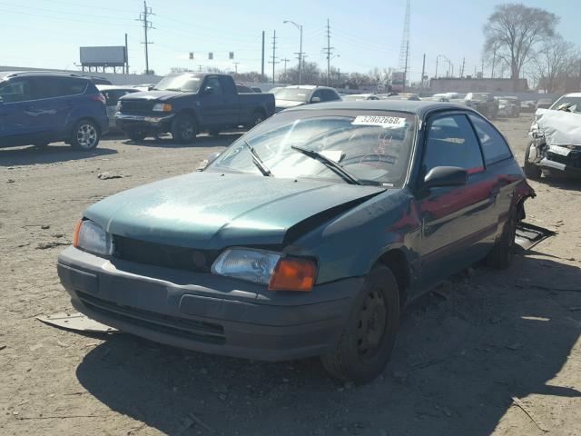 JT2AC52L5V0210321 - 1997 TOYOTA TERCEL CE GREEN photo 2