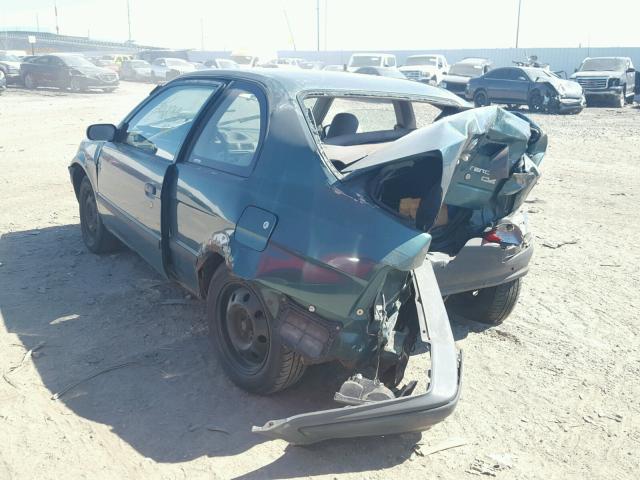 JT2AC52L5V0210321 - 1997 TOYOTA TERCEL CE GREEN photo 3