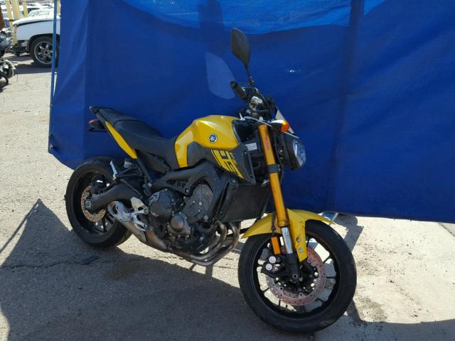 JYARN33E8FA007813 - 2015 YAMAHA FZ09 YELLOW photo 1