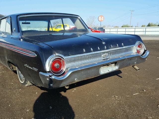 2W67Z136242 - 1962 FORD GALAXY BLACK photo 9