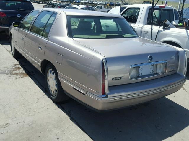 1G6KF5295VU225274 - 1997 CADILLAC DEVILLE CO GOLD photo 3