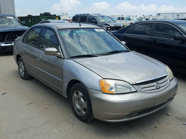 JHMES966X3S023471 - 2003 HONDA CIVIC HYBR BEIGE photo 1