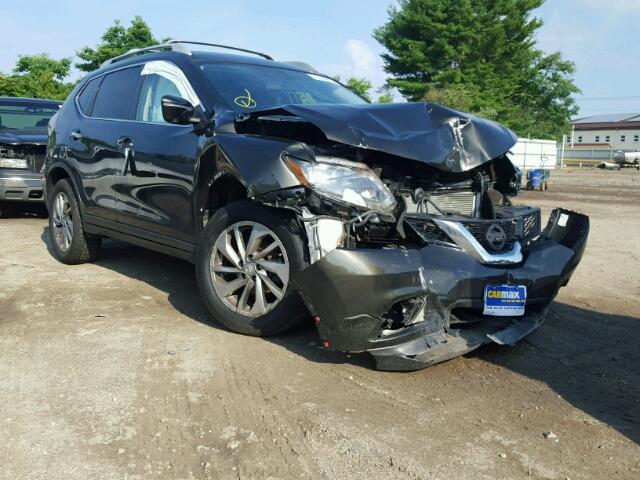 5N1AT2MV4EC784858 - 2014 NISSAN ROGUE S BLACK photo 1