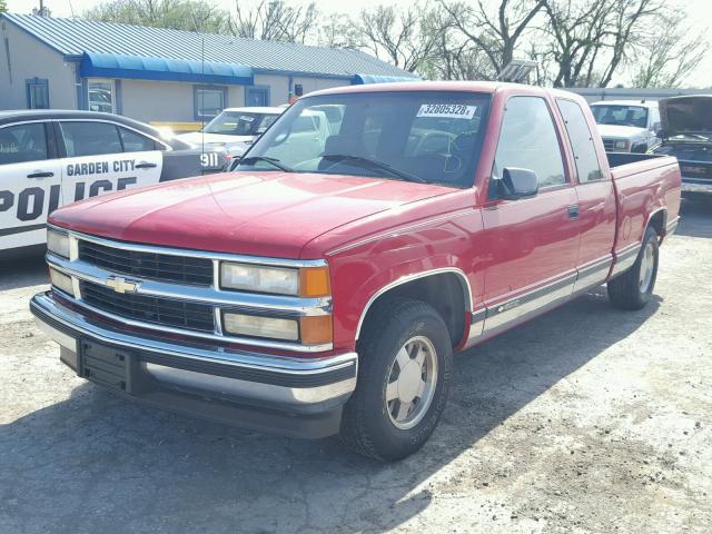 2GCEC19W5T1152035 - 1996 CHEVROLET GMT-400 C1 RED photo 2