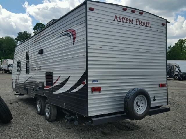 4YDT25124EH920496 - 2014 ASPN CAMPER TRL WHITE photo 3