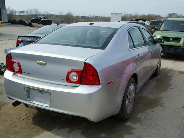 1G1ZH57B394170856 - 2009 CHEVROLET MALIBU 1LT 银色 照片 4