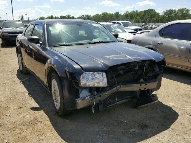 2C3LA43R67H668858 - 2007 CHRYSLER 300 BLACK photo 1