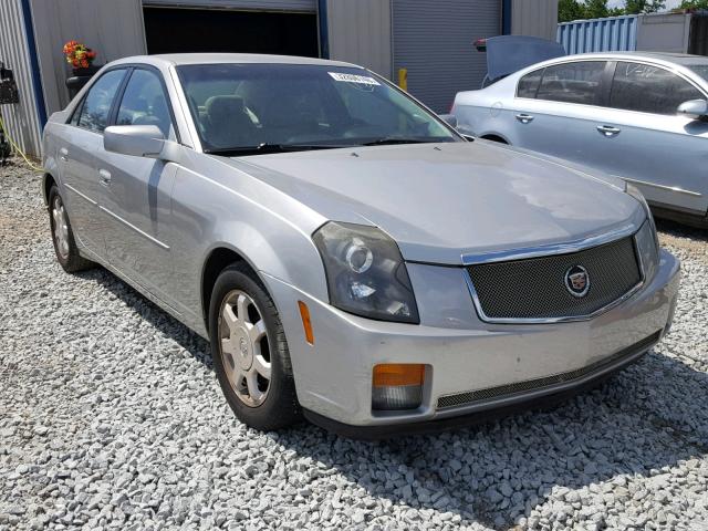 1G6DM577340178743 - 2004 CADILLAC CTS SILVER photo 1