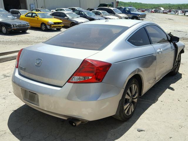 1HGCS1B87CA003347 - 2012 HONDA ACCORD EXL SILVER photo 4