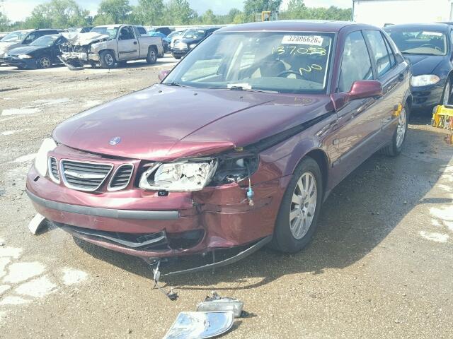 YS3EB49E333005582 - 2003 SAAB 9-5 LINEAR RED photo 2