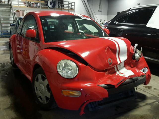 3VWCA21C4XM406494 - 1999 VOLKSWAGEN NEW BEETLE 红色 照片 1