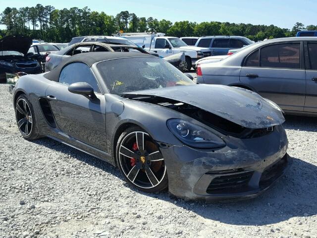 WP0CB2A84HS241020 - 2017 PORSCHE BOXSTER S GRAY photo 1