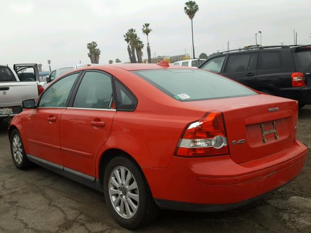 YV1MS390052090207 - 2005 VOLVO S40 2.4I RED photo 3