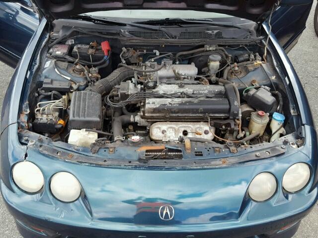 JH4DB7658WS004428 - 1998 ACURA INTEGRA LS GREEN photo 7