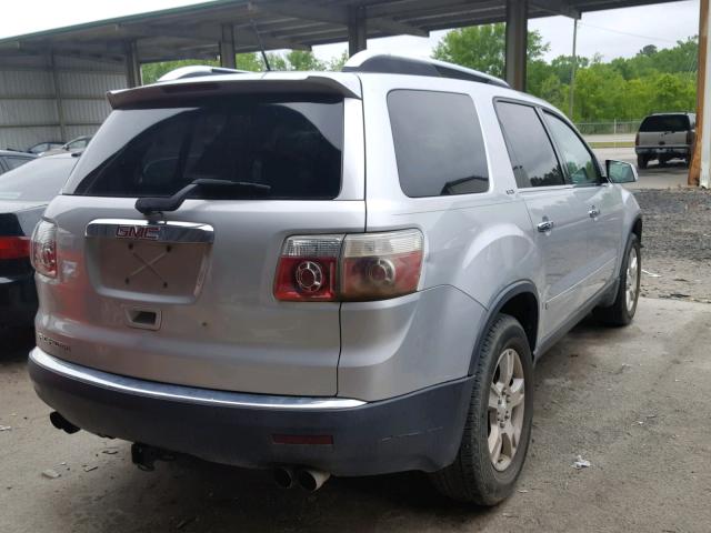 1GKER23D19J182440 - 2009 GMC ACADIA SLT ვერცხლისფერი ფოტო 4
