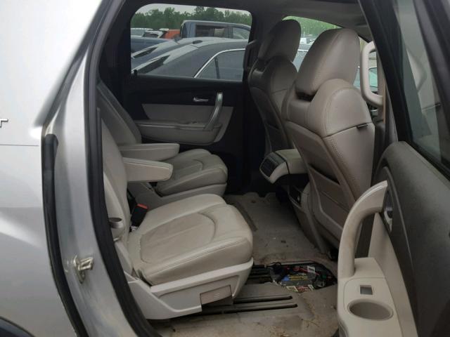 1GKER23D19J182440 - 2009 GMC ACADIA SLT ვერცხლისფერი ფოტო 6