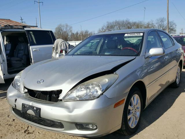 JTHBA30G345034106 - 2004 LEXUS ES 330 SILVER photo 2