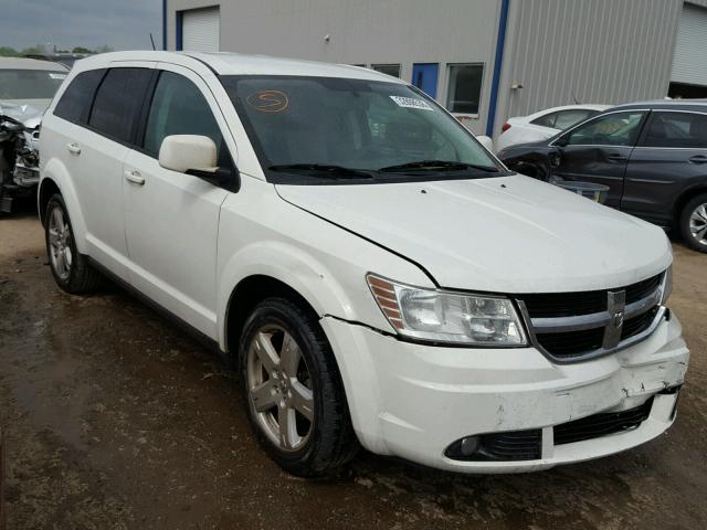 3D4GG57V49T610883 - 2009 DODGE JOURNEY SX WHITE photo 1