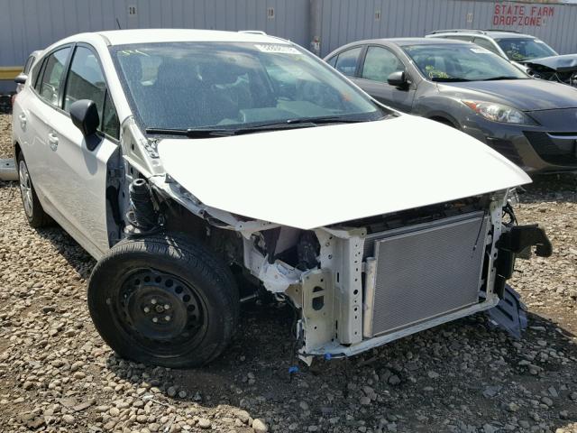 4S3GTAA61J3705467 - 2018 SUBARU IMPREZA WHITE photo 1