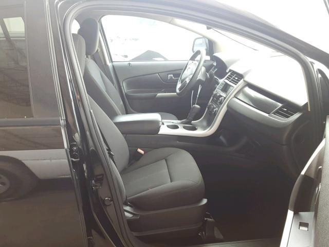 2FMDK3GC0BBA30903 - 2011 FORD EDGE SE BLACK photo 5