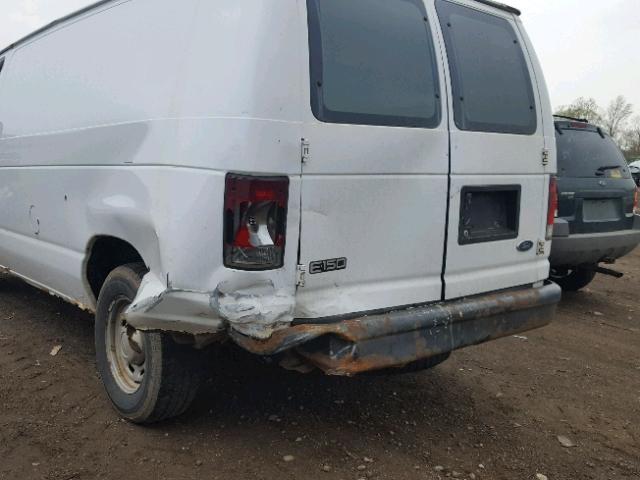 1FTRE14W34HA60164 - 2004 FORD ECONOLINE WHITE photo 9