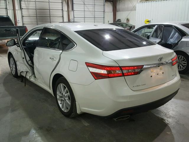 4T1BK1EB7FU179198 - 2015 TOYOTA AVALON XLE 白色 照片 3