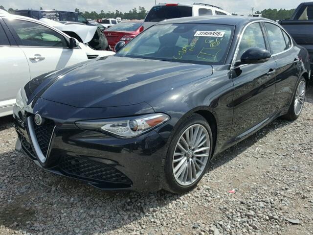 ZARFAECN2H7529499 - 2017 ALFA ROMEO GIULIA TI BLACK photo 2