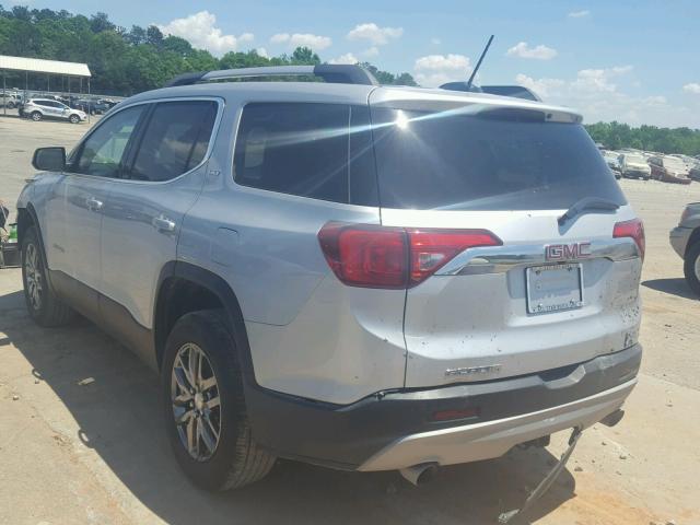 1GKKNMLS9HZ248726 - 2017 GMC ACADIA SLT ვერცხლისფერი ფოტო 3