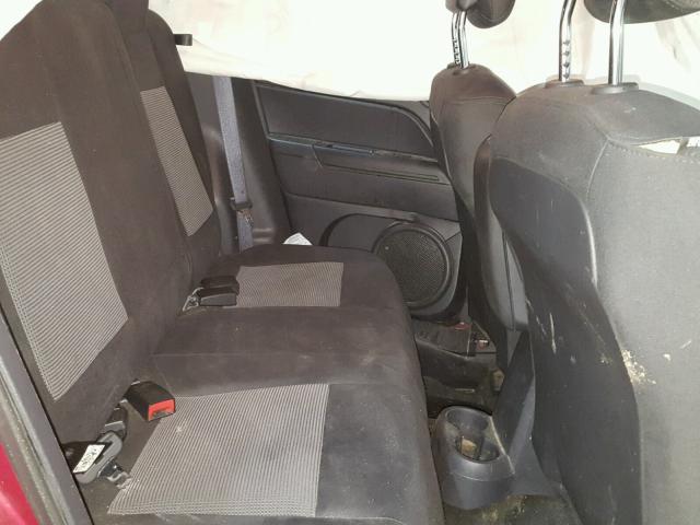 1C4NJDBB6ED534242 - 2014 JEEP COMPASS SP MAROON photo 6