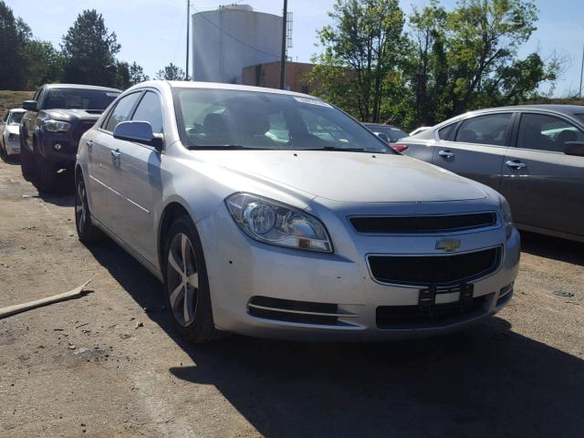 1G1ZC5E02CF186087 - 2012 CHEVROLET MALIBU 1LT SILVER photo 1