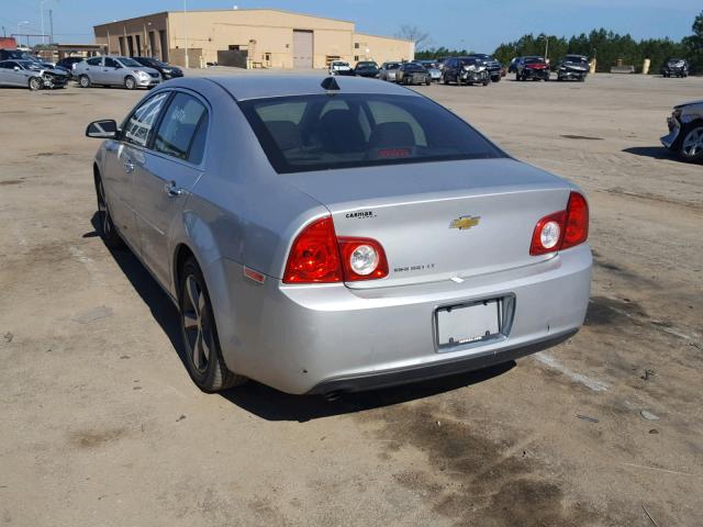 1G1ZC5E02CF186087 - 2012 CHEVROLET MALIBU 1LT SILVER photo 3
