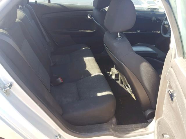1G1ZC5E02CF186087 - 2012 CHEVROLET MALIBU 1LT SILVER photo 6