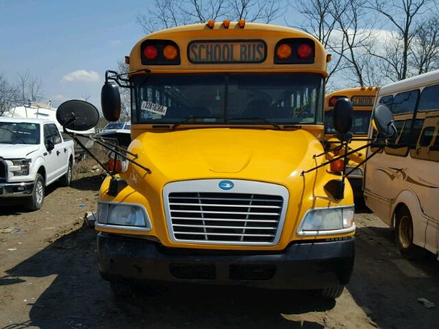 1BAKFCKA78F252586 - 2008 BLUE BIRD SCHOOL BUS YELLOW photo 9