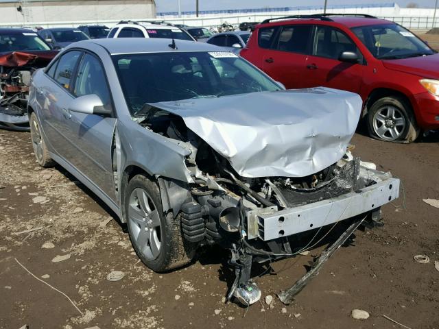 1G2ZA5E09A4160077 - 2010 PONTIAC G6 SILVER photo 1