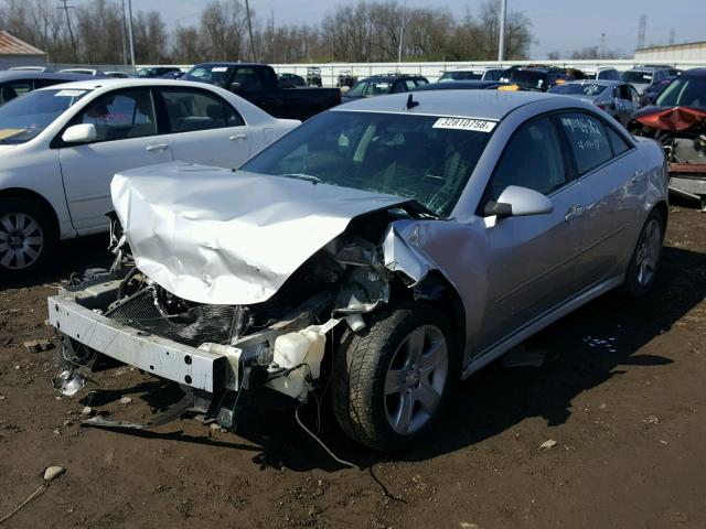 1G2ZA5E09A4160077 - 2010 PONTIAC G6 SILVER photo 2