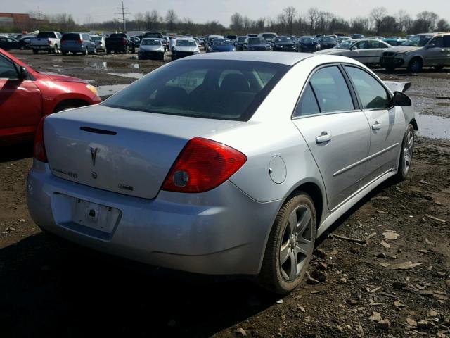 1G2ZA5E09A4160077 - 2010 PONTIAC G6 SILVER photo 4