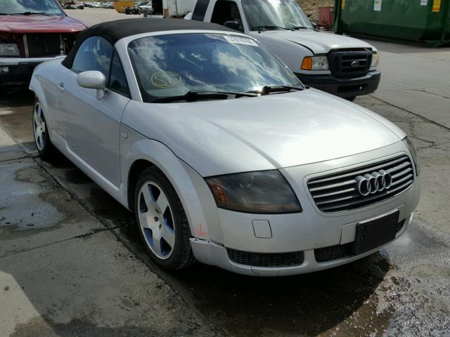 TRUUT28N011005754 - 2001 AUDI TT QUATTRO SILVER photo 1