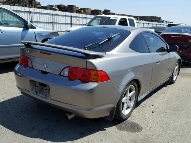 JH4DC53812C004193 - 2002 ACURA RSX CHARCOAL photo 4