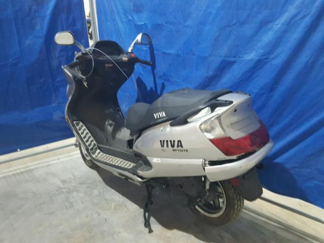 LJ4TCKPD27Y041152 - 2007 HONDA SCOOTER GRAY photo 3