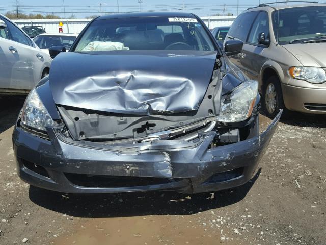 1HGCM66477A089828 - 2007 HONDA ACCORD SE BLACK photo 9