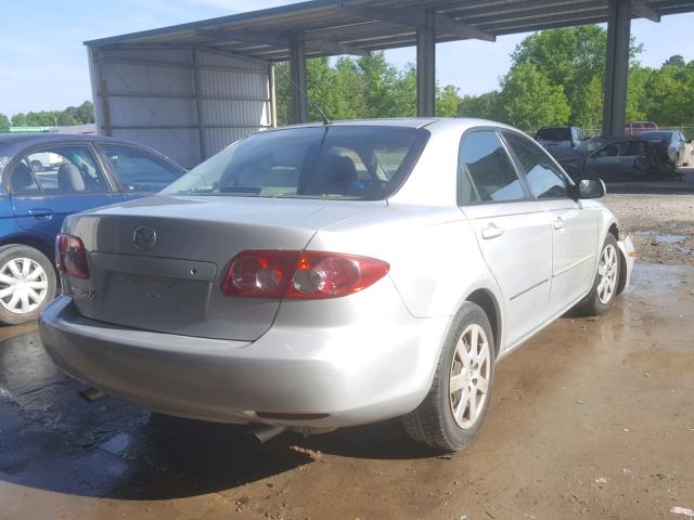 1YVFP80C055M64652 - 2005 MAZDA 6 I SILVER photo 4