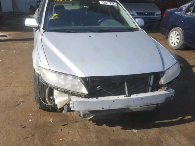 1YVFP80C055M64652 - 2005 MAZDA 6 I SILVER photo 9