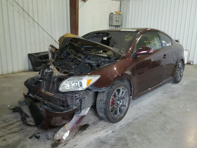 JTKDE177250044531 - 2005 TOYOTA SCION TC 栗色 照片 2