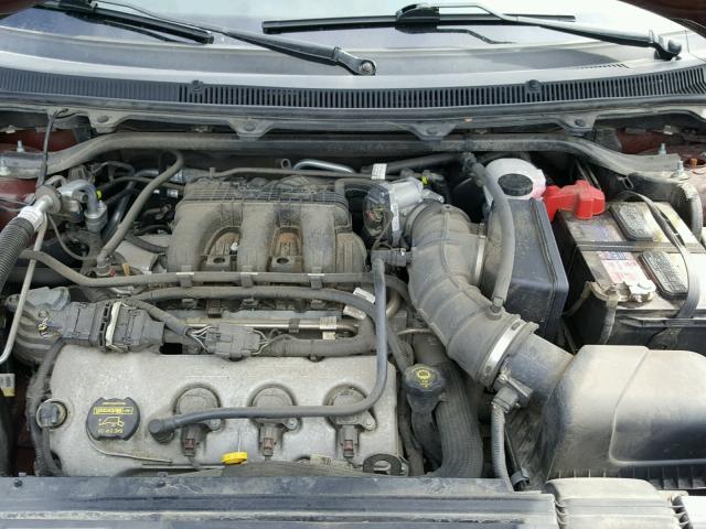 2FMEK63C69BA73549 - 2009 FORD FLEX LIMIT BURGUNDY photo 7