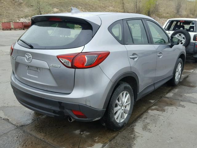 JM3KE2BE4E0422981 - 2014 MAZDA CX-5 SPORT GRAY photo 4